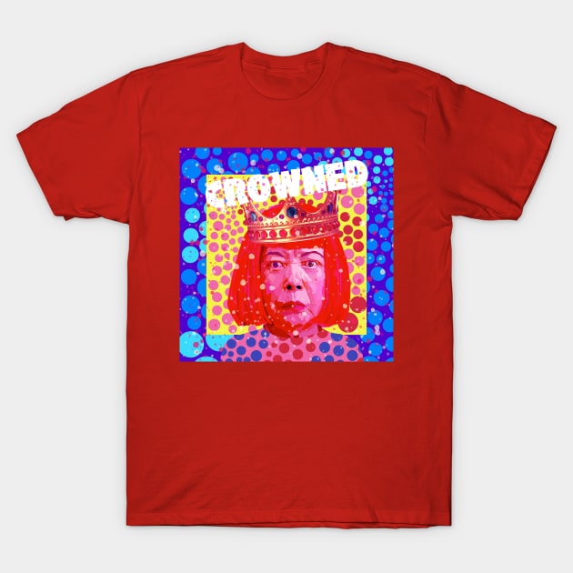 Crowned Yayoi T-Shirt by Lynndarakos